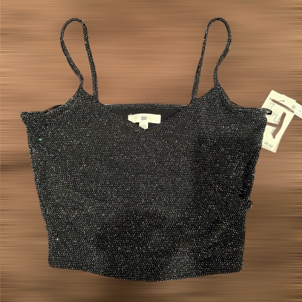 BP Sparkling Black Camisole Top